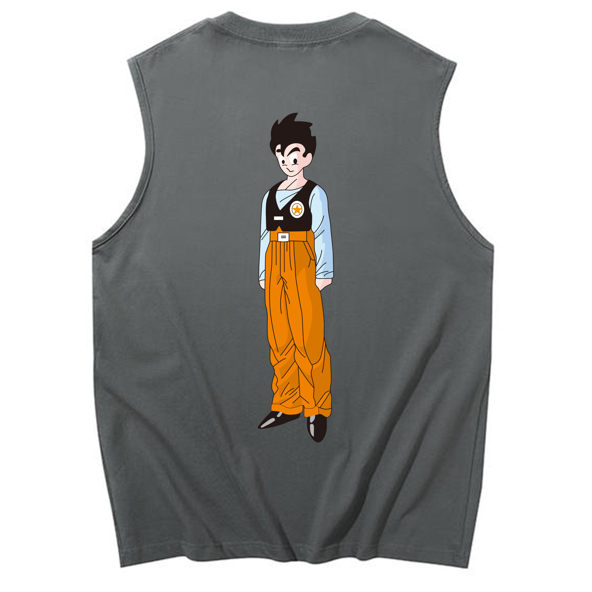 （画像用） ドラゴンボール DRAGON BALL コットン100％タンクトップ（背面プリント）